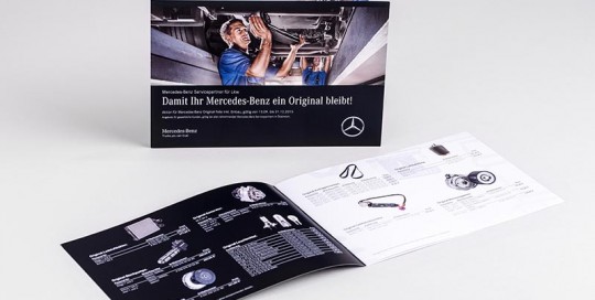 Druckerei Petrič | Broschüre Mercedes / druck / druckerei